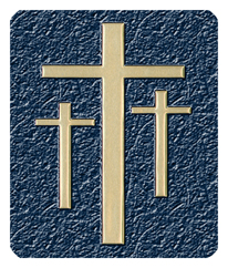 243 DF35 517 BL GD 3 Crosses Blue Gold